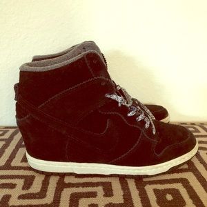 Nike women’s high top wedges